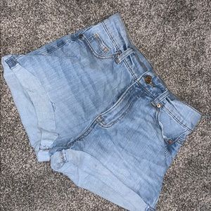 Jean shorts